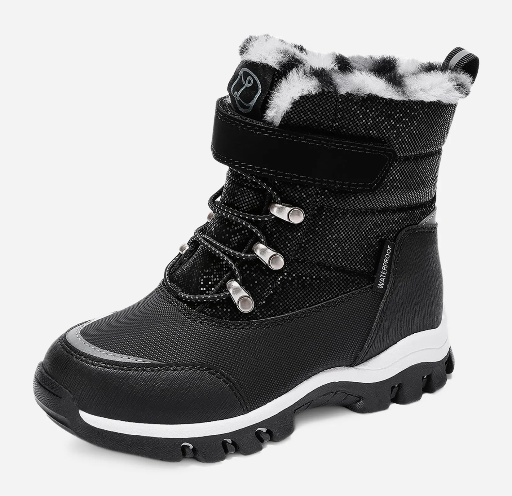 Barn LINEAR Vattentäta Barnskor|Boots Och Kängor<,Varmfodrade kängor waterproof