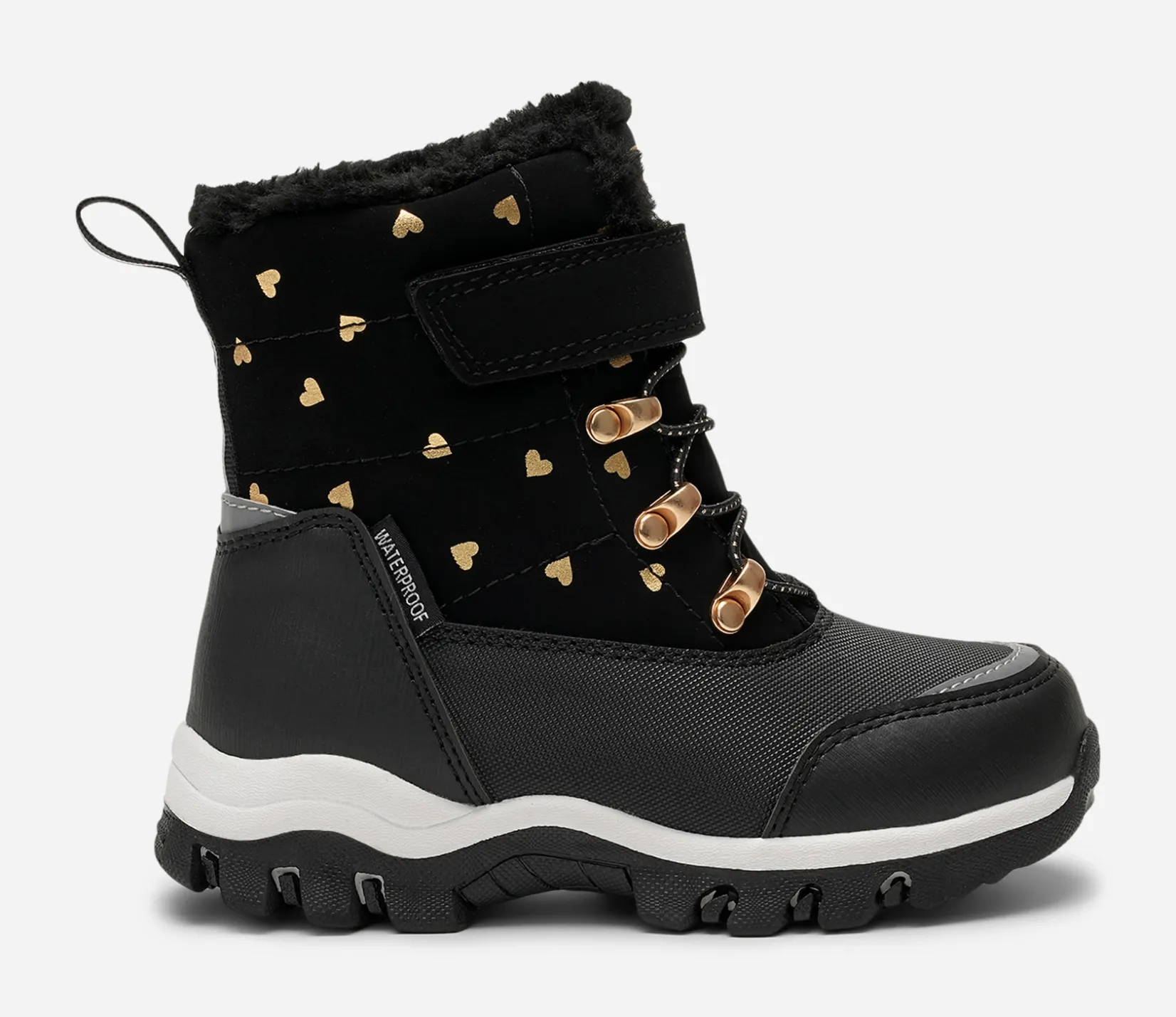 Barn LINEAR Vattentäta Barnskor|Boots Och Kängor<,Varmfodrade kängor waterproof