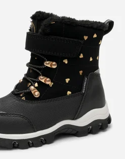 Barn LINEAR Vattentäta Barnskor|Boots Och Kängor<,Varmfodrade kängor waterproof