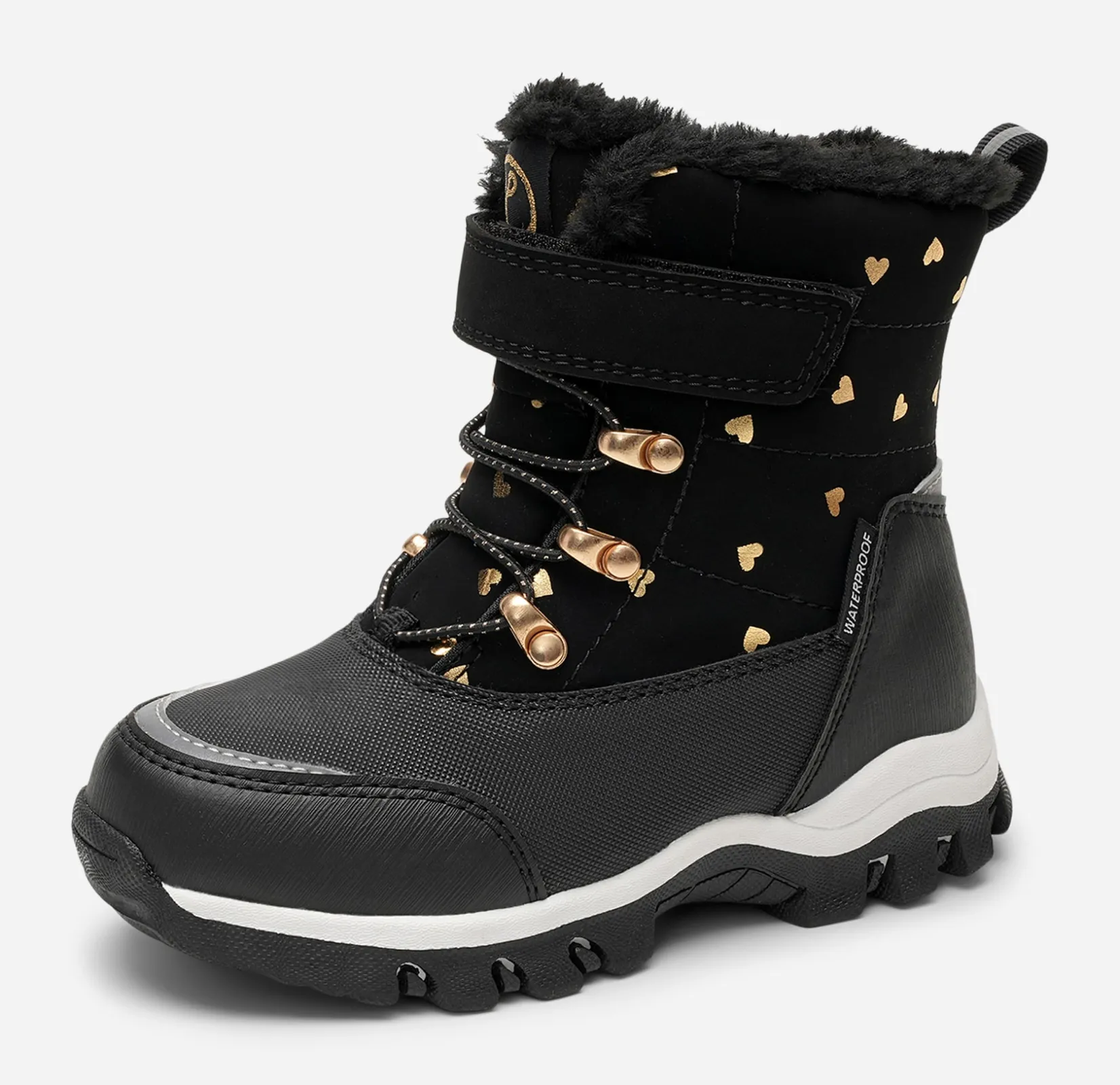 Barn LINEAR Vattentäta Barnskor|Boots Och Kängor<,Varmfodrade kängor waterproof