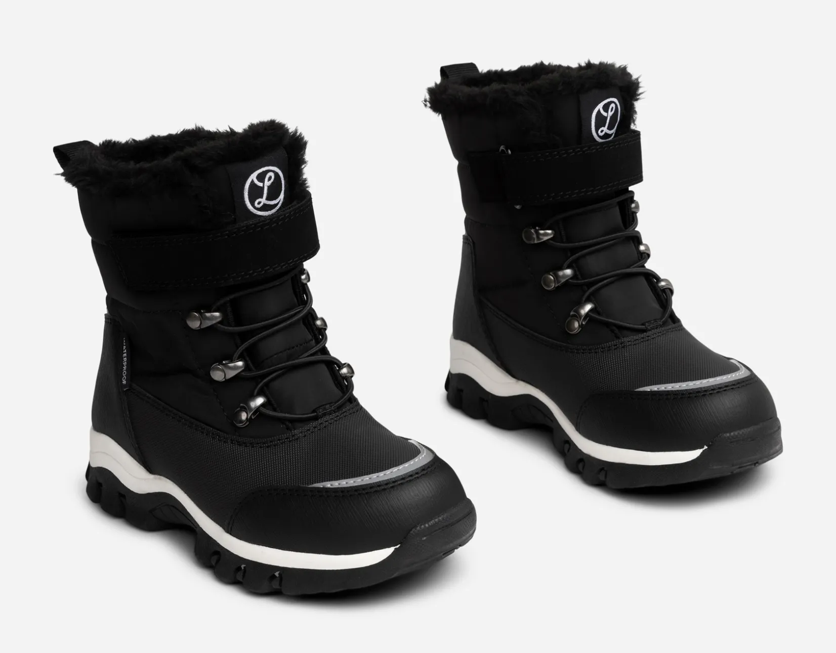 Barn LINEAR Vattentäta Barnskor|Boots Och Kängor<,Varmfodrade kängor waterproof