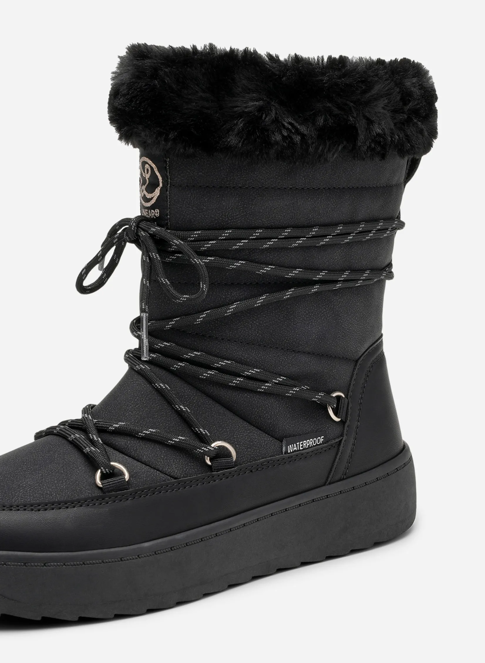Barn LINEAR Vattentäta Barnskor|Boots Och Kängor<,Varmfodrade stövlar, waterproof