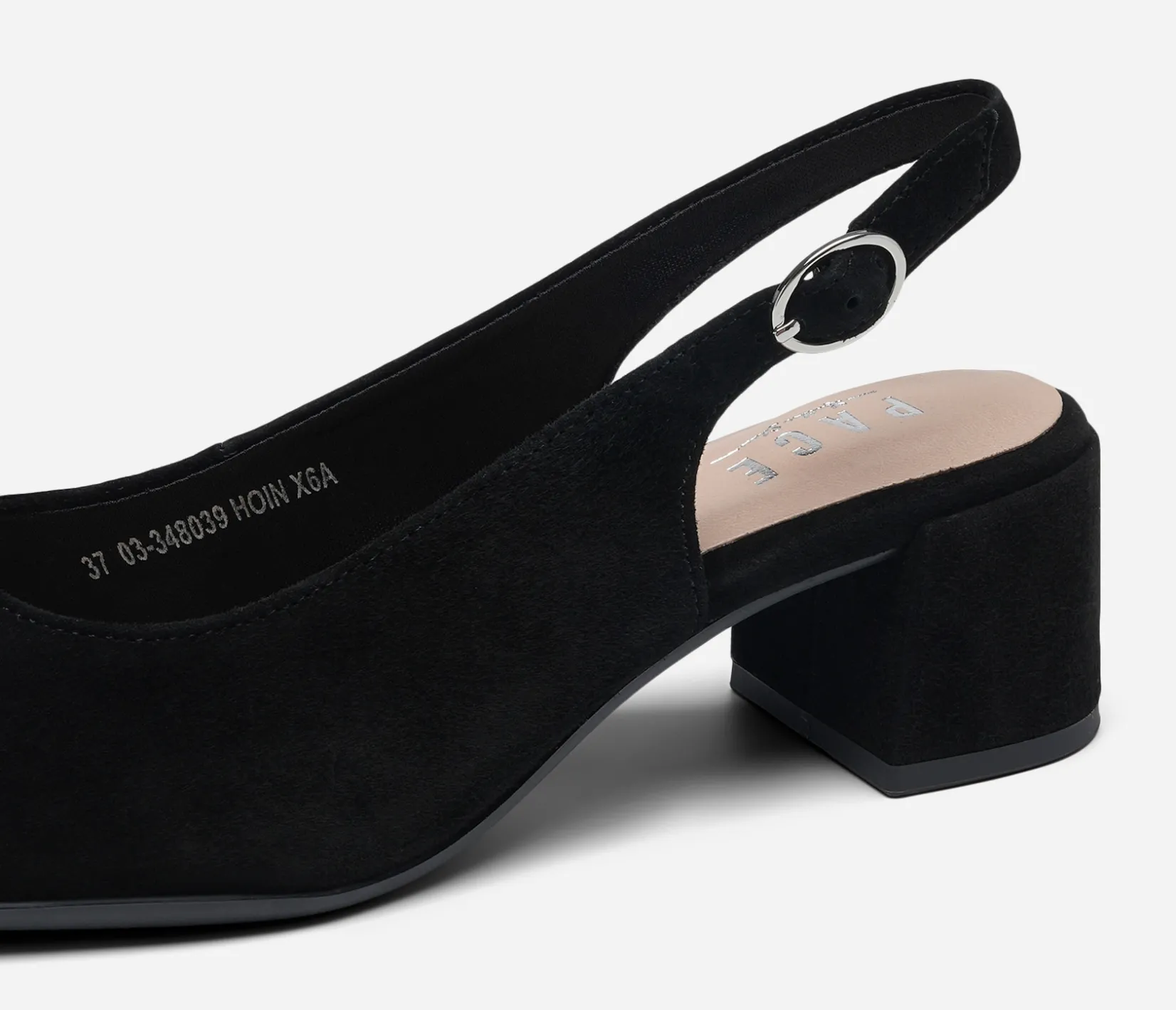 PACE Skinnskor|Boots Och Kängor<,Pumps med slingback