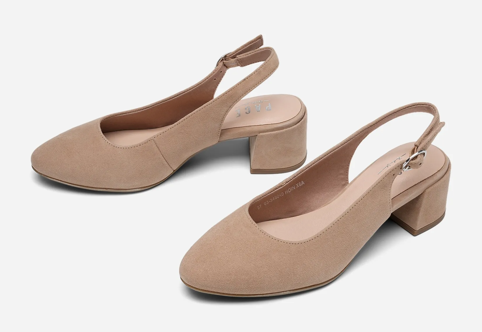 PACE Skinnskor|Boots Och Kängor<,Pumps med slingback