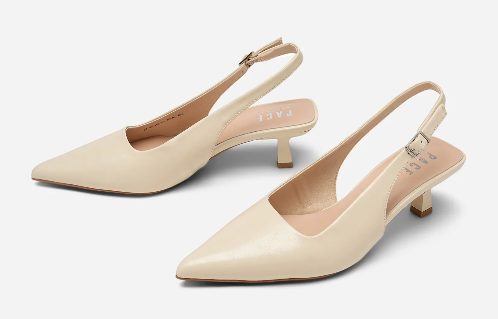 PACE Skinnskor|Vårskor<,Pumps med slingback