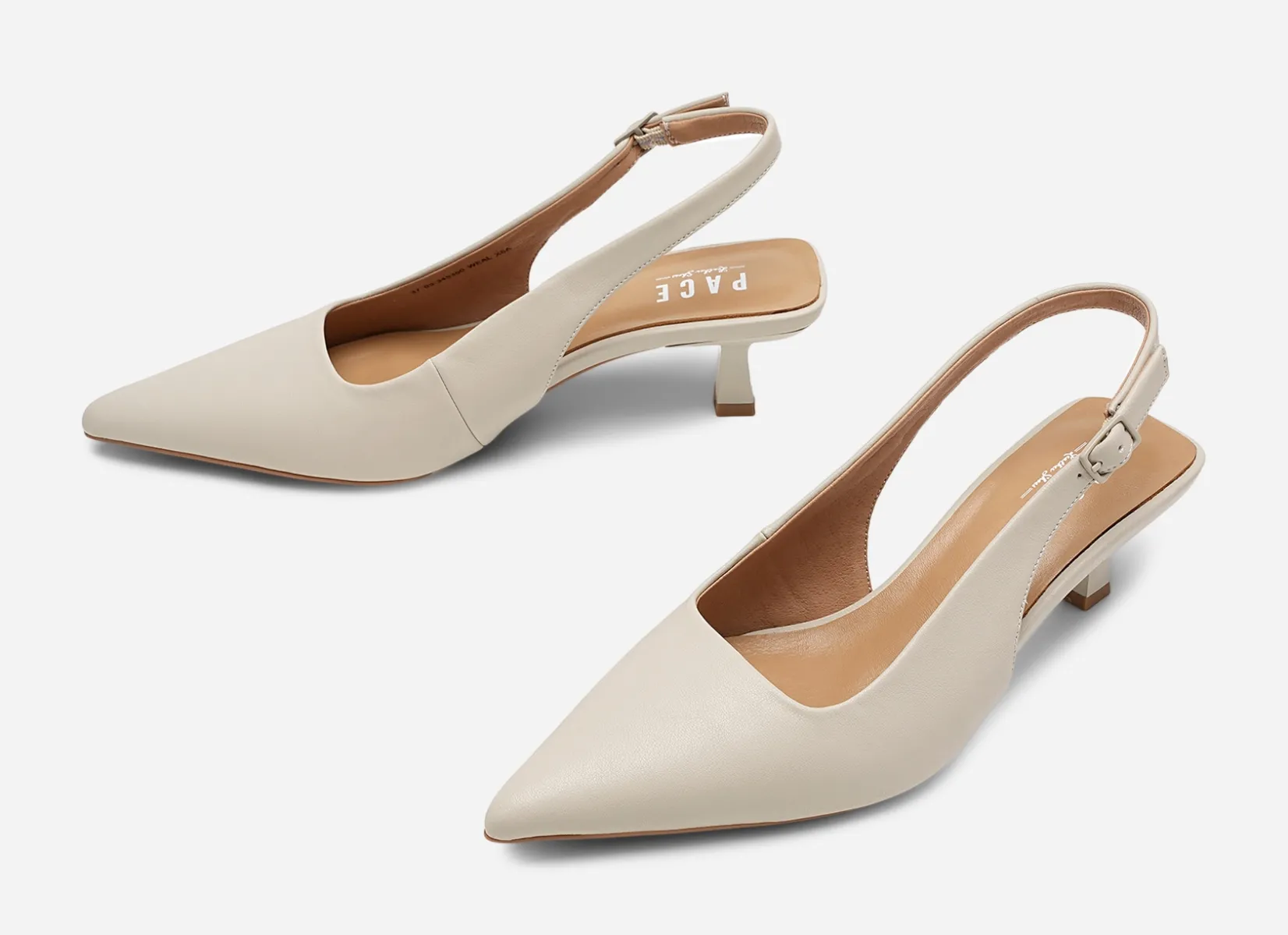 PACE Skinnskor|Vårskor<,Pumps med slingback