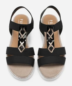 PACE Skinnskor|Sandaler<,Sandaler med remmar