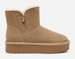 PACE Skinnskor|Boots Och Kängor<,Varmfodrade boots med dragkedja