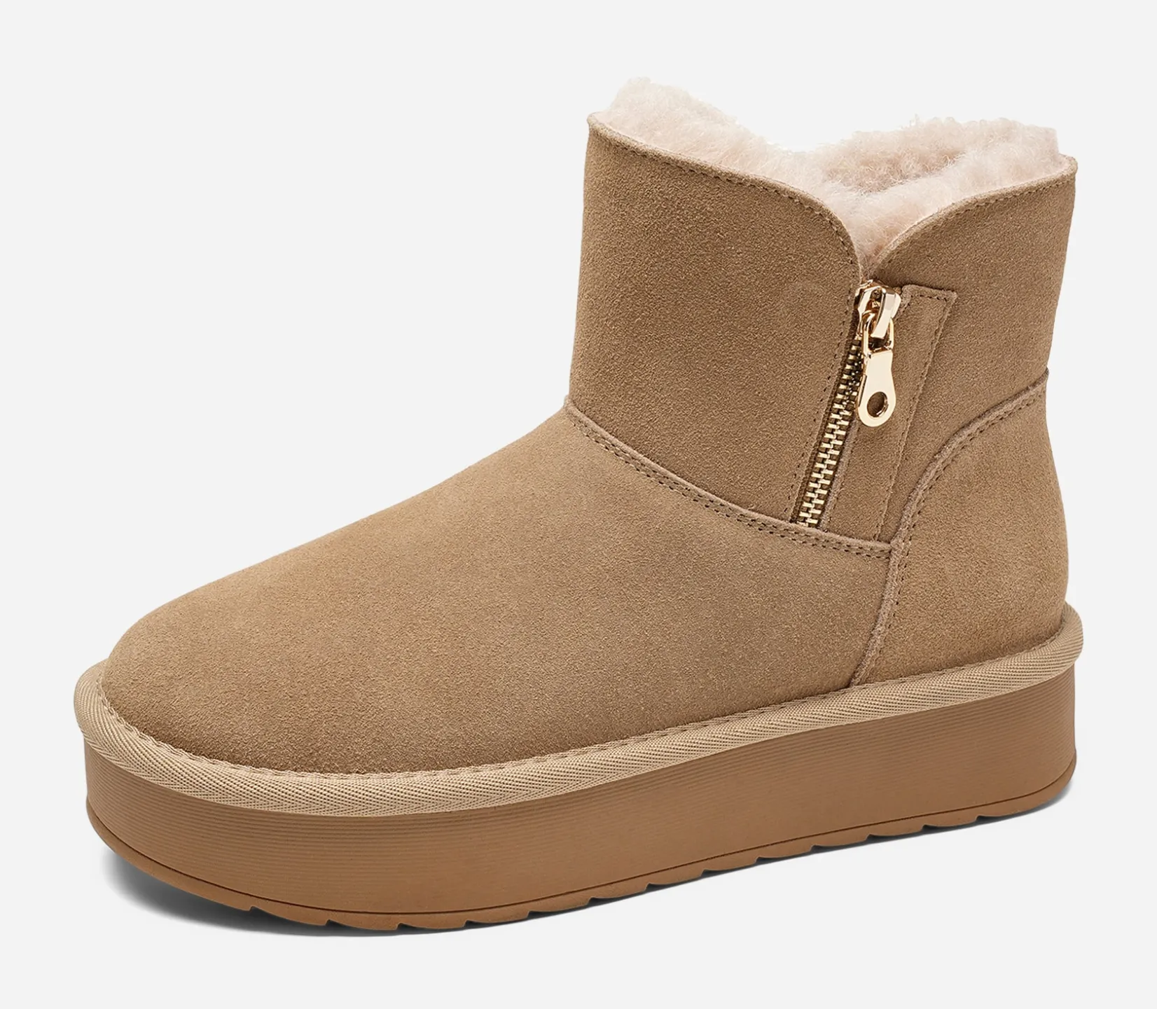 PACE Skinnskor|Boots Och Kängor<,Varmfodrade boots med dragkedja