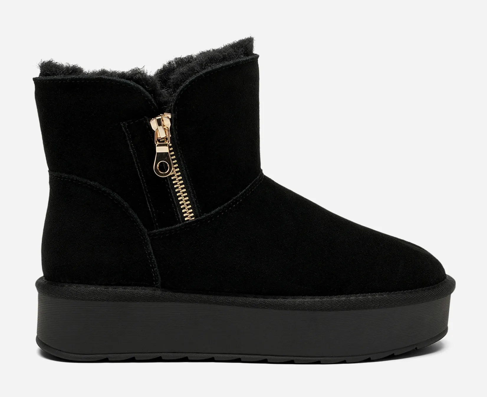 PACE Skinnskor|Boots Och Kängor<,Varmfodrade boots med dragkedja