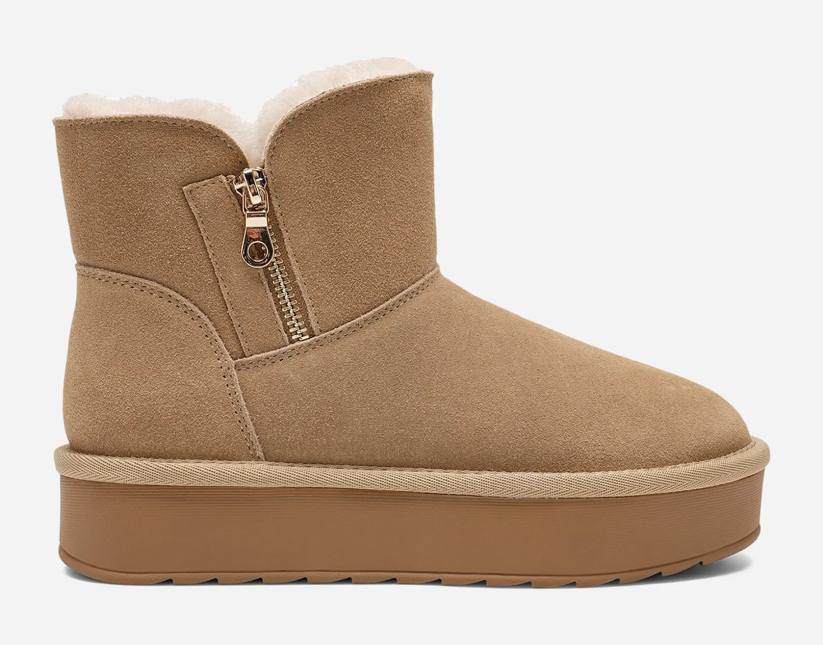 PACE Skinnskor|Boots Och Kängor<,Varmfodrade boots med dragkedja