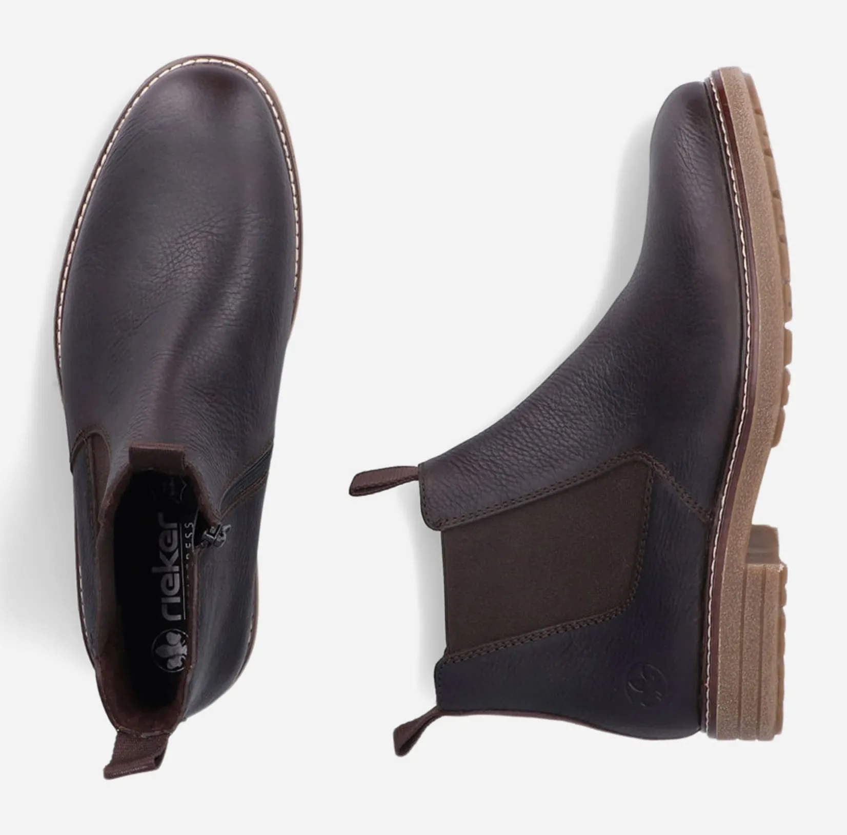 RIEKER Rieker|Skinnskor<,Chelseaboots