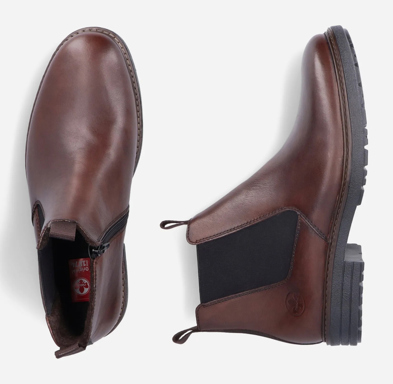 RIEKER Rieker|Skinnskor<,Chelseaboots