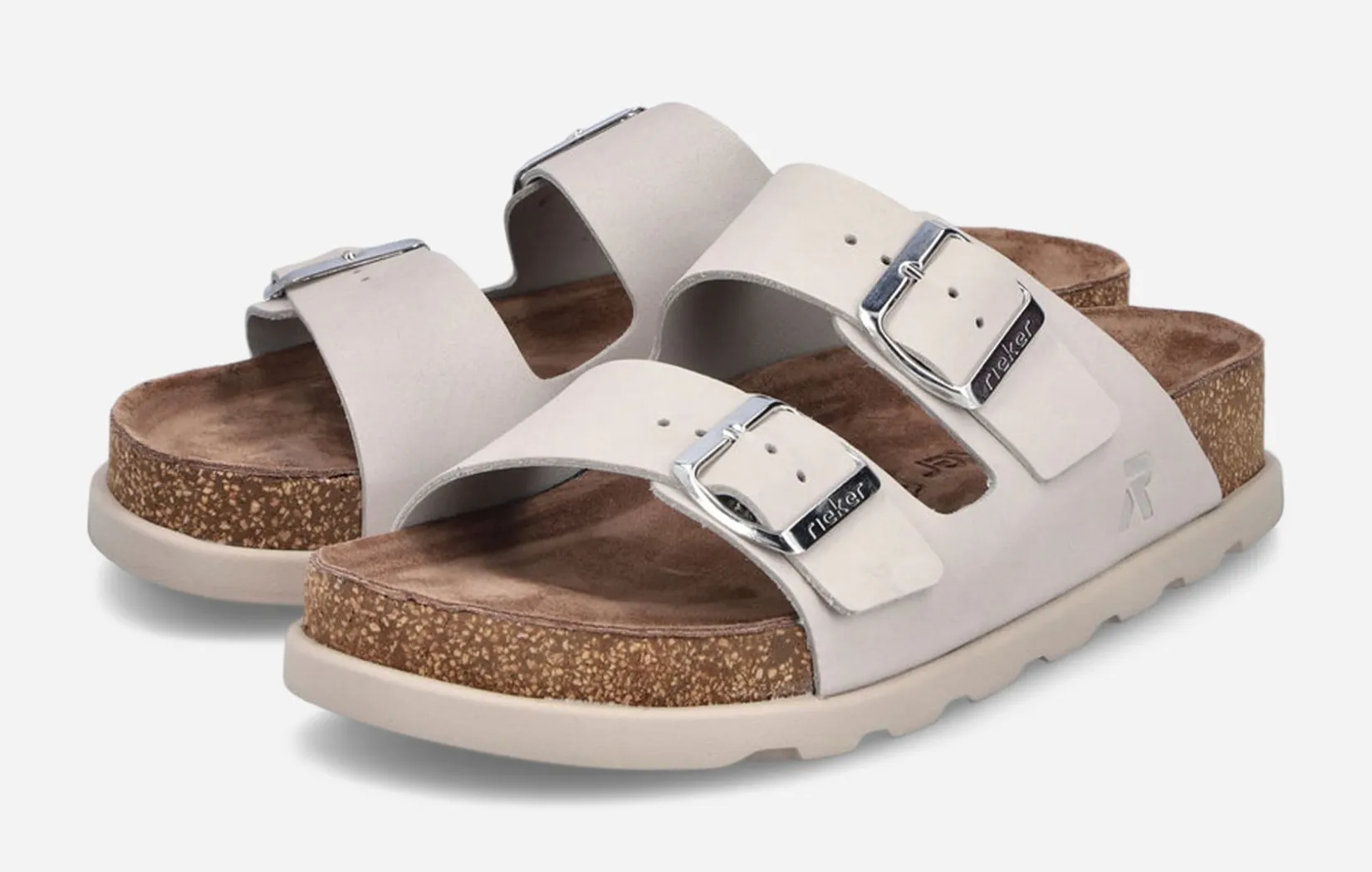 RIEKER Rieker|Skinnskor<,Sandaler med remmar