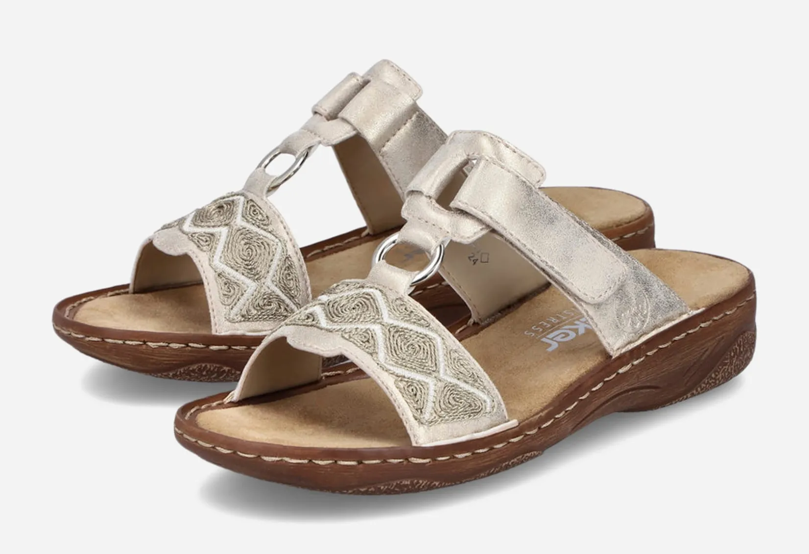 RIEKER Rieker|Sandaler<,Sandaler med remmar