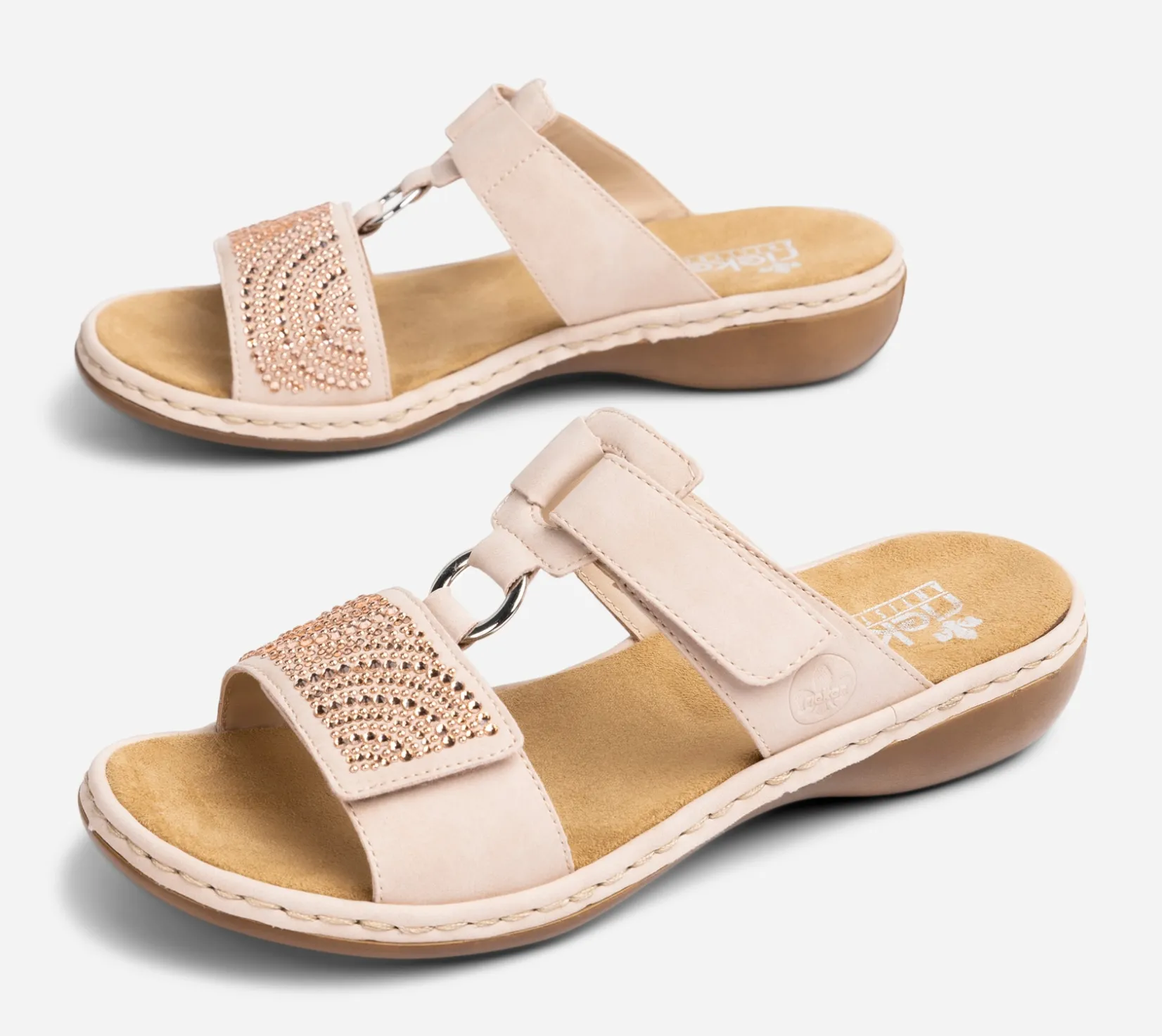 RIEKER Rieker|Sandaler<,Sandaler med remmar