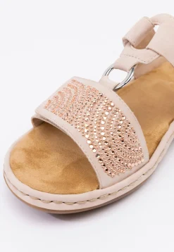 RIEKER Rieker|Sandaler<,Sandaler med remmar