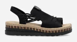 RIEKER Rieker|Sandaler<,Sandaletter med remmar