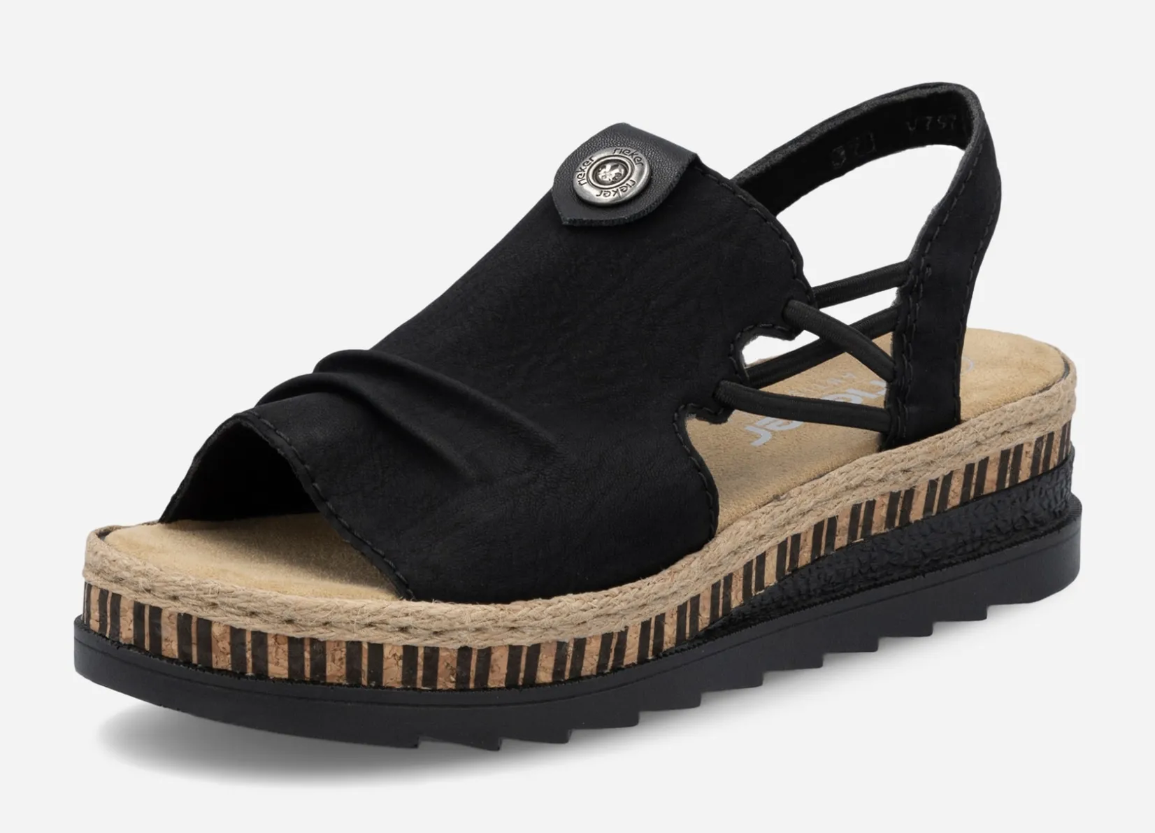 RIEKER Rieker|Sandaler<,Sandaletter med remmar