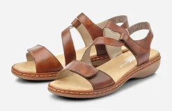 RIEKER Sandaler<,Sandaletter med remmar