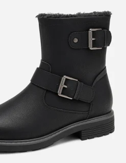 SO ALL Boots Och Kängor|Vinterskor<,Varmfodrade boots med spänne