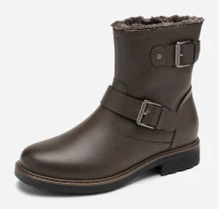 SO ALL Boots Och Kängor|Vinterskor<,Varmfodrade boots med spänne
