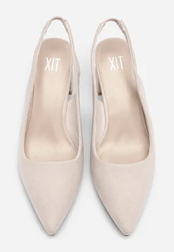XIT Pumps|Sommarskor<,Pumps med slingback