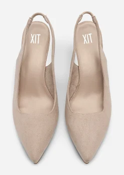 XIT Pumps|Sommarskor<,Pumps med slingback