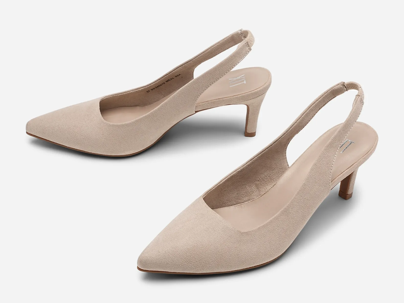 XIT Pumps|Sommarskor<,Pumps med slingback