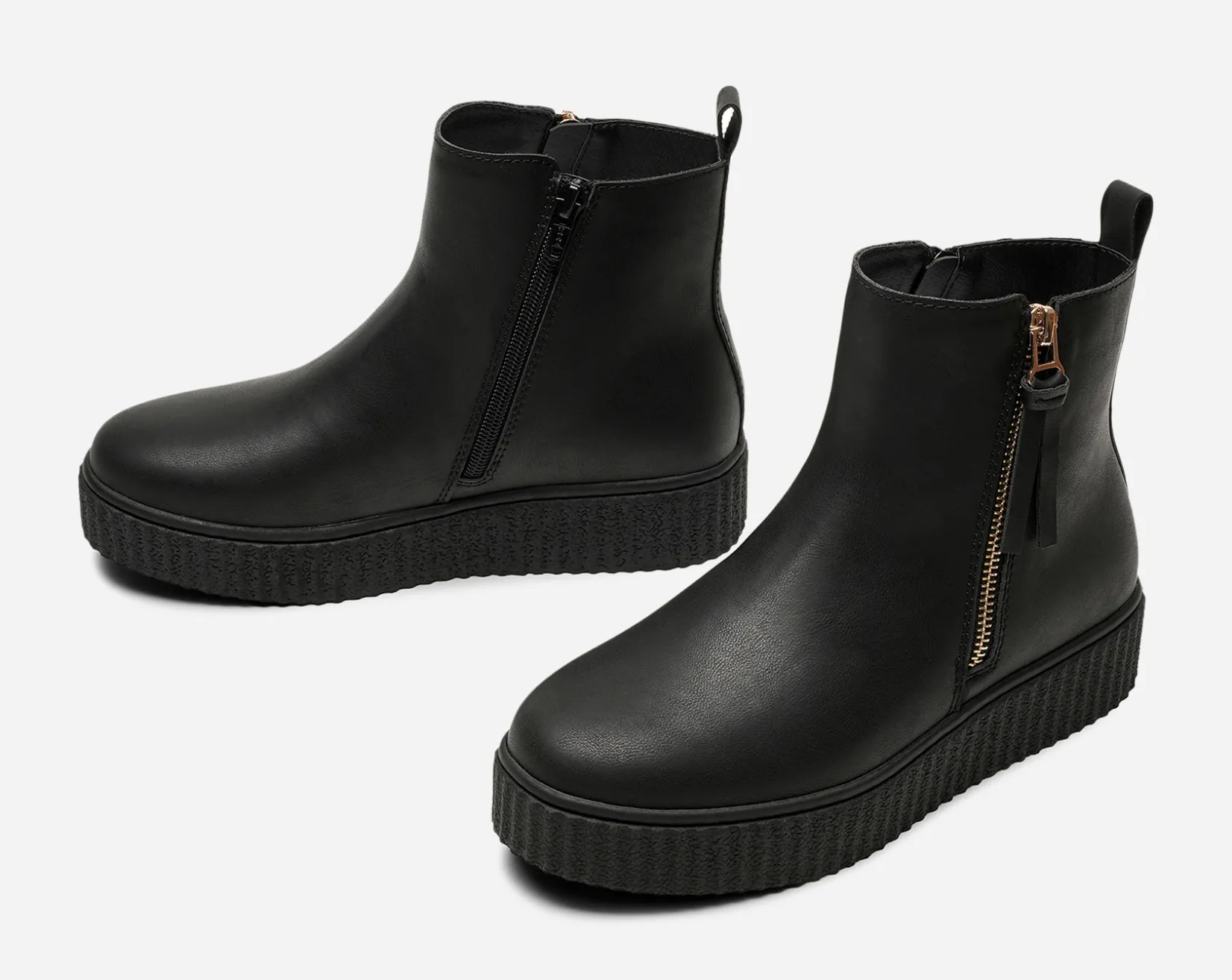 XIT Boots Och Kängor|Vinterskor<,Varmfodrade boots med dragkedja