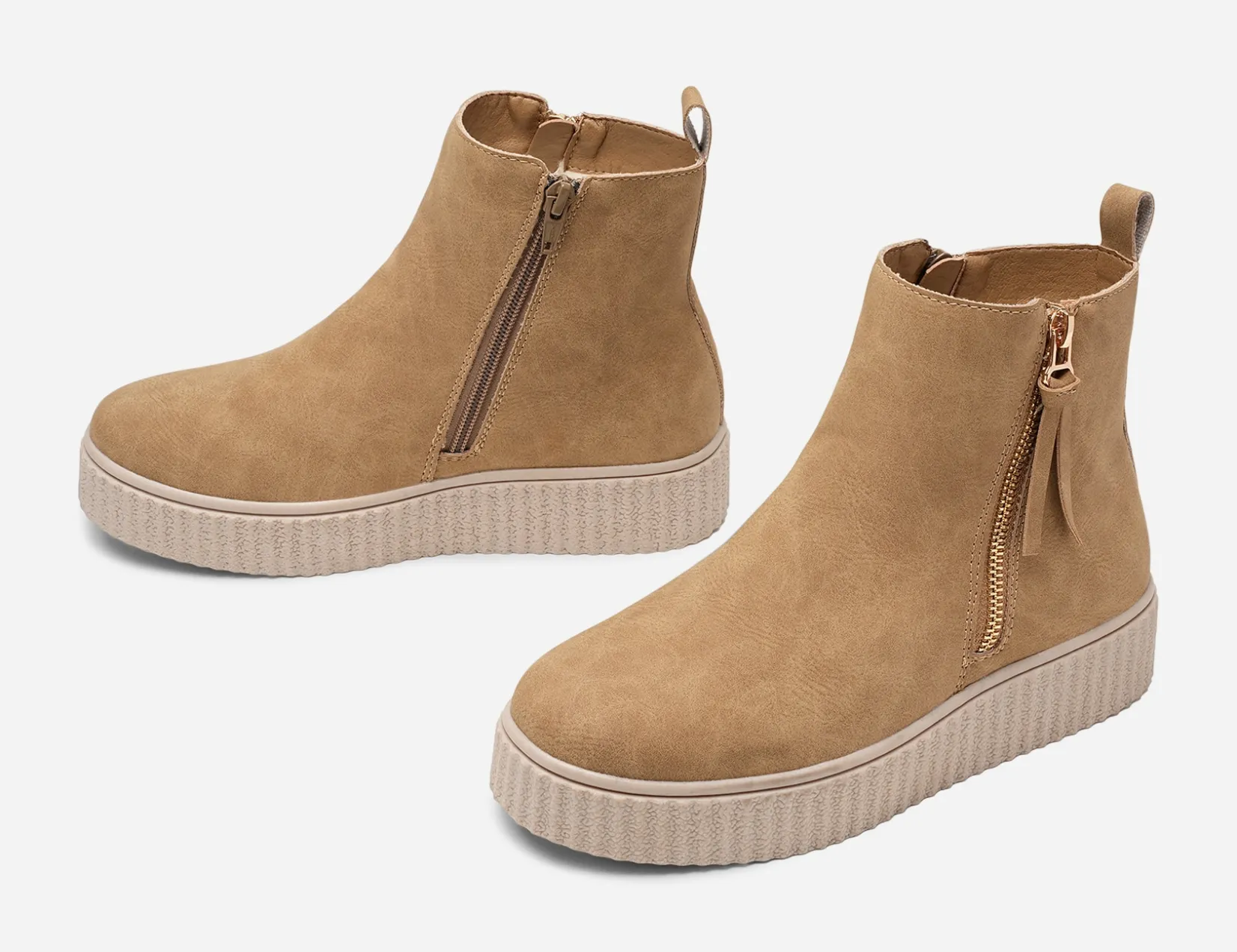 XIT Boots Och Kängor|Vinterskor<,Varmfodrade boots med dragkedja